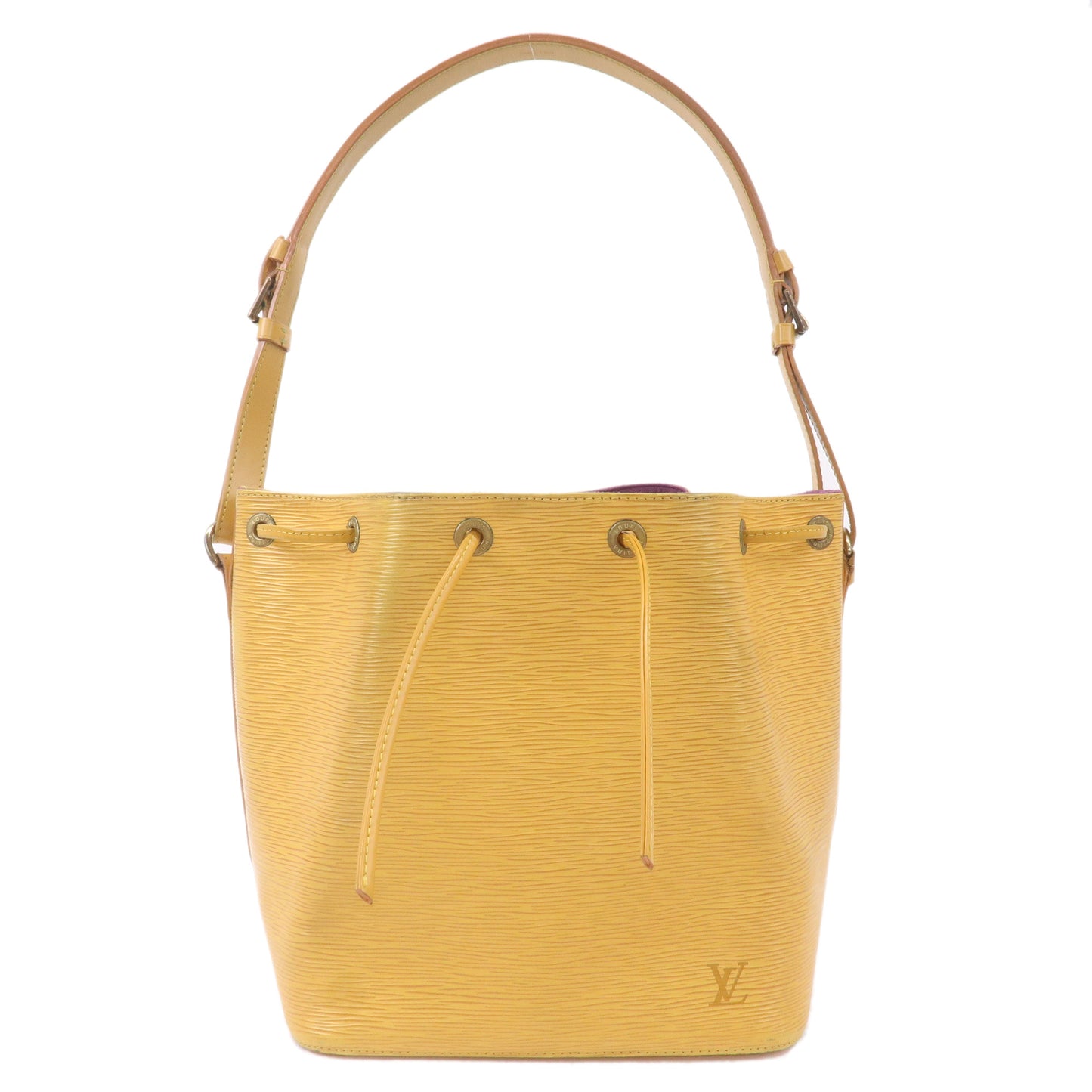 Louis Vuitton Epi Petit Noe Shoulder Bag Tassili Yellow M44109