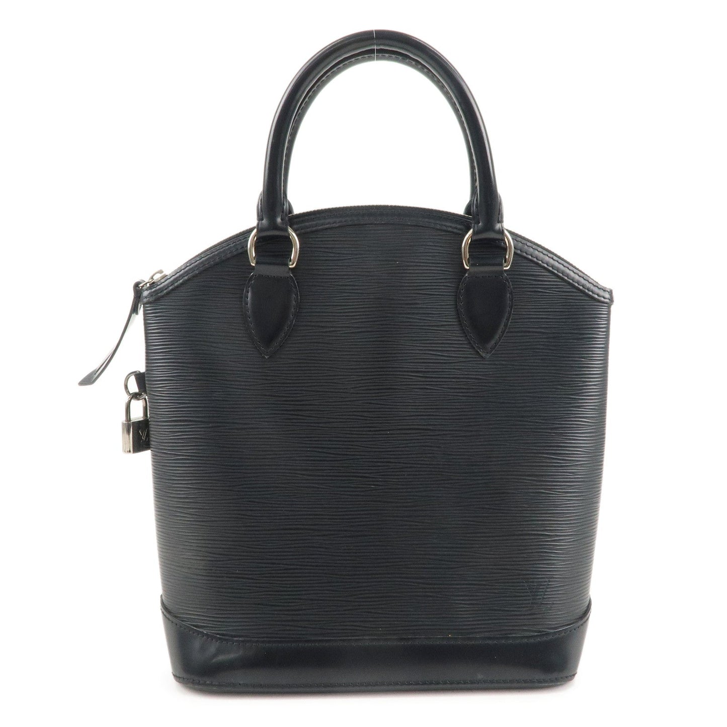 Louis Vuitton Epi Leather Lock It Hand Bag Noir M42292