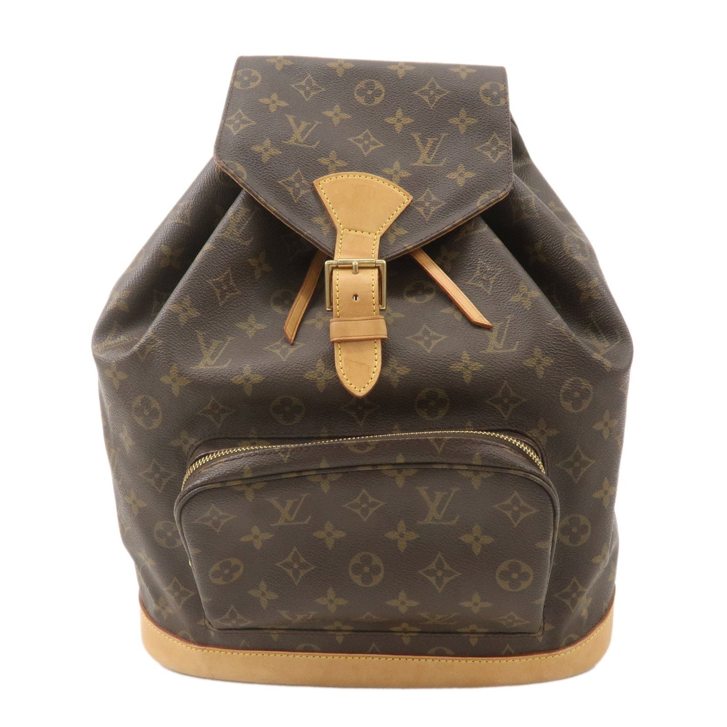 Louis Vuitton Monogram Montsouris GM Back Pack Brown M51135