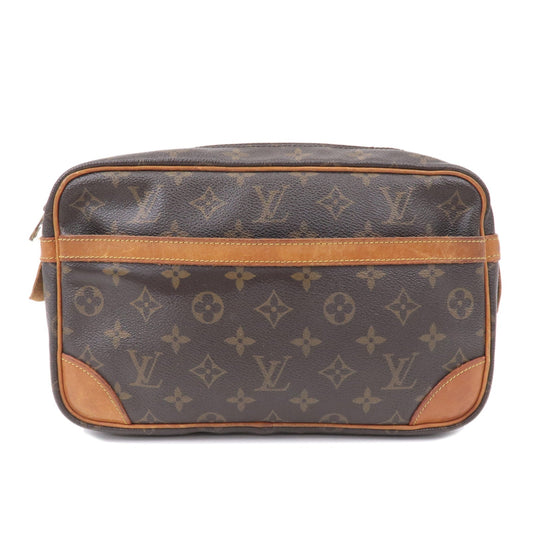 Louis Vuitton Monogram Compiegne 28 Pouch Clutch Bag M51845
