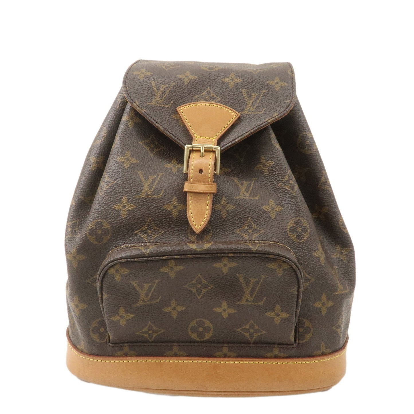 Louis Vuitton Monogram Montsouris MM Back Pack Brown M51136
