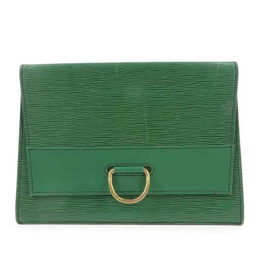 Louis Vuitton Epi Iena 28 Clutch Bag Borneo Green M52724