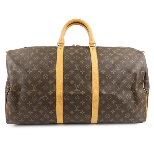 Louis Vuitton Monogram Keep All 55 Boston Bag Travel Bag M41424