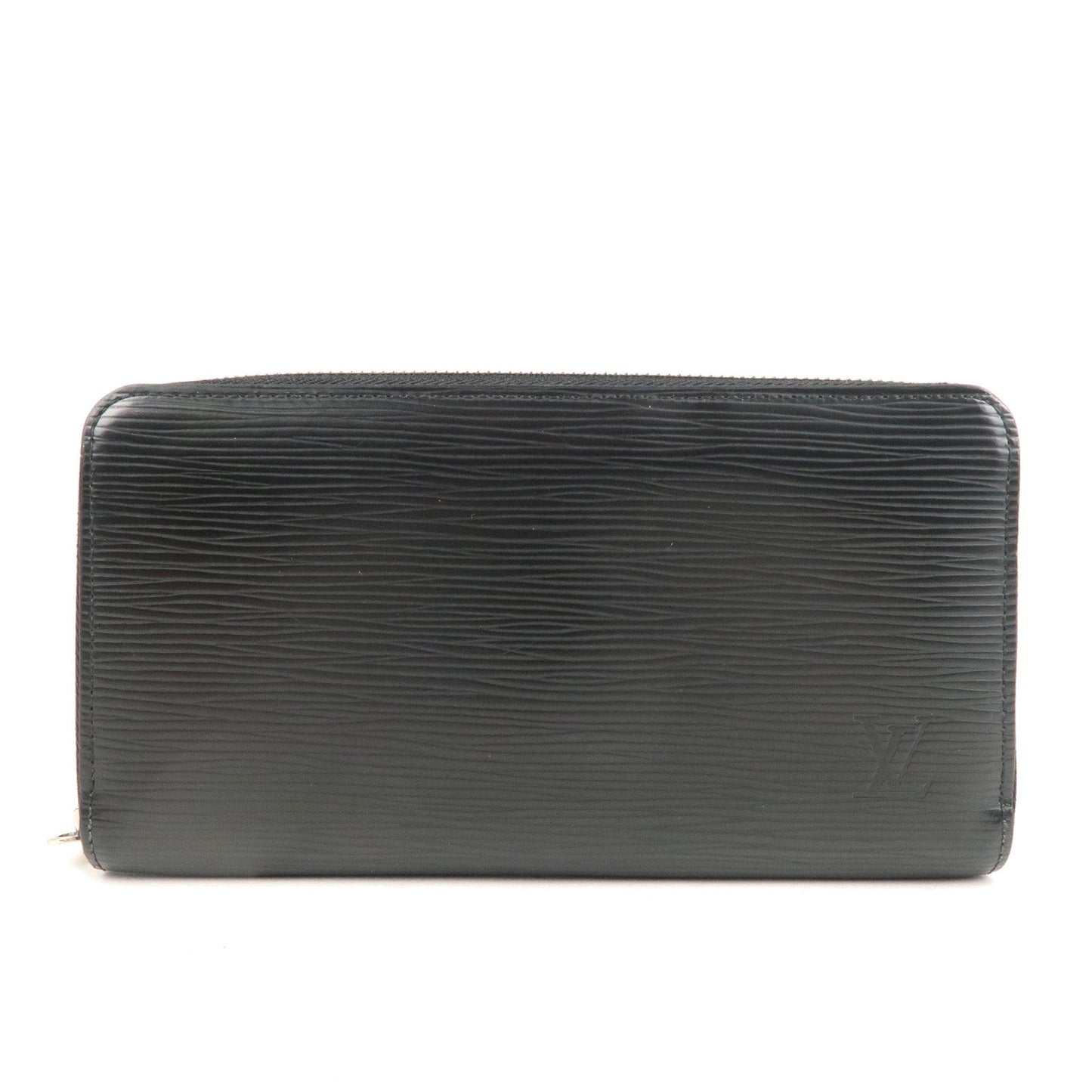 Louis Vuitton Epi Zippy Wallet Zip Round Wallet Noir M60072