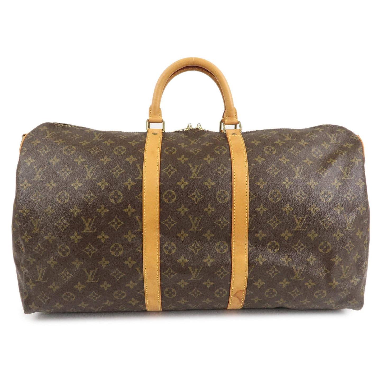 Louis Vuitton Monogram Keep All Bandouliere 55 Boston Bag M41414