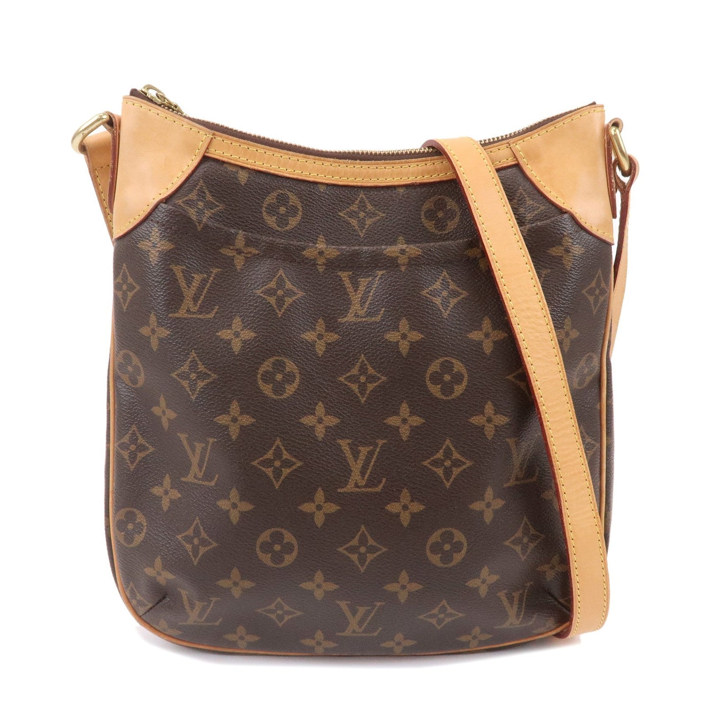 Louis Vuitton Monogram Odeon PM Shoulder Bag Brown M56390