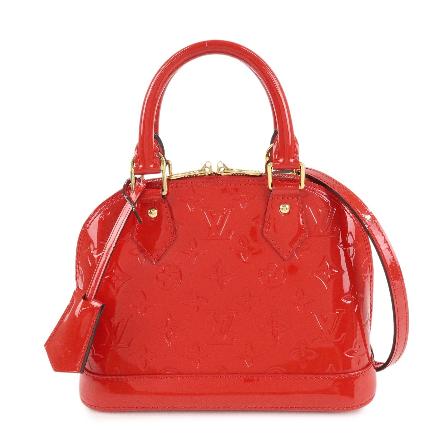 Louis Vuitton Monogram Vernis Alma BB 2Way Shoulder Bag M90174