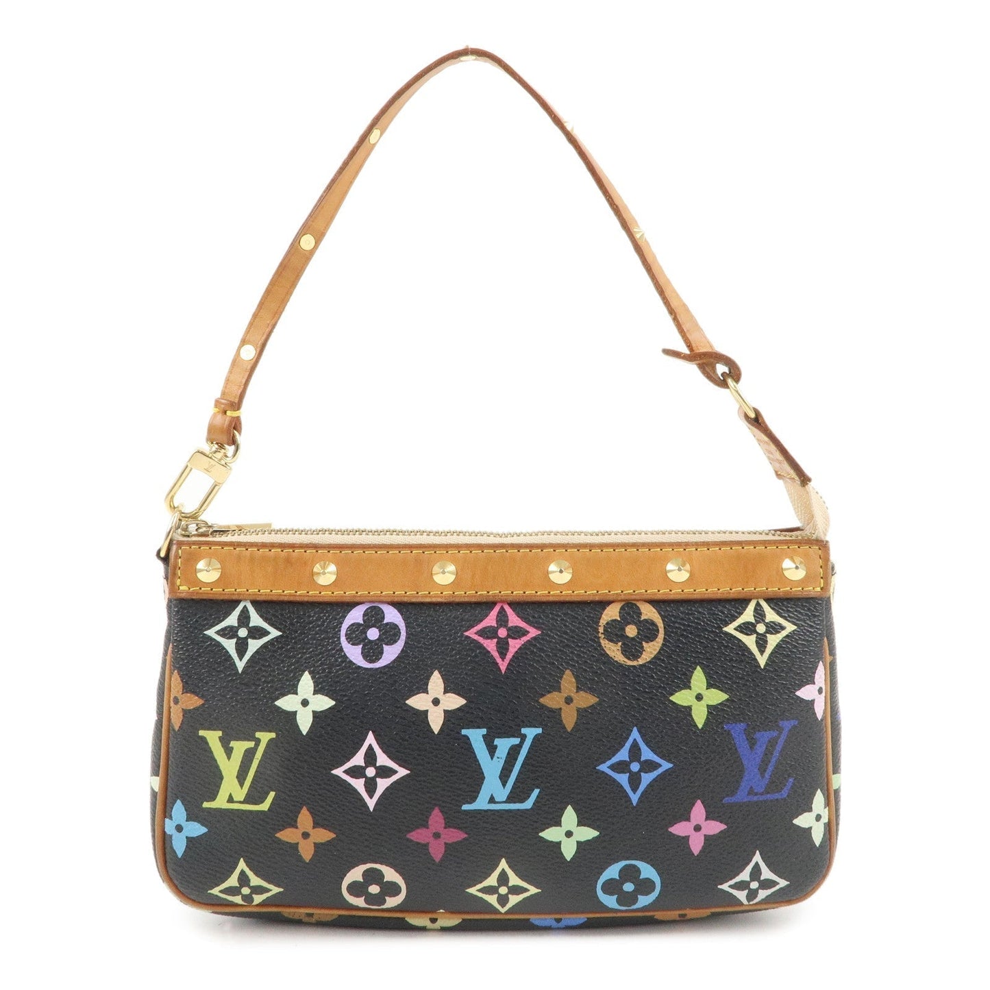 Louis Vuitton Monogram Multicolor Pochette Accessoires Noir M92648