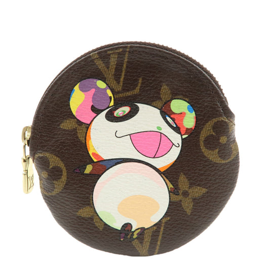 Louis Vuitton Monogram Panda Porte Monnaie Coin Case Brown M61928