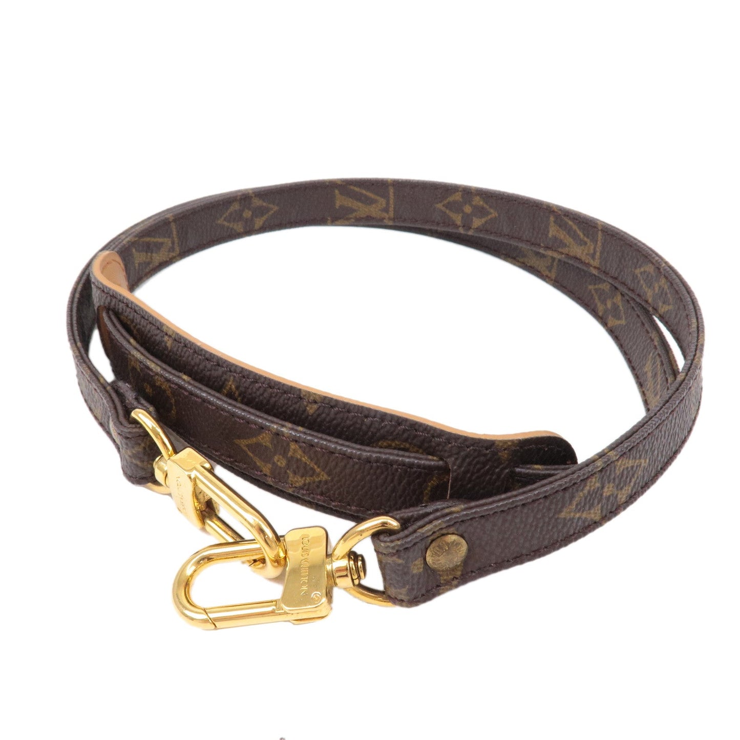 Louis Vuitton Monogram Canvas Shoulder Strap 100cm J75011