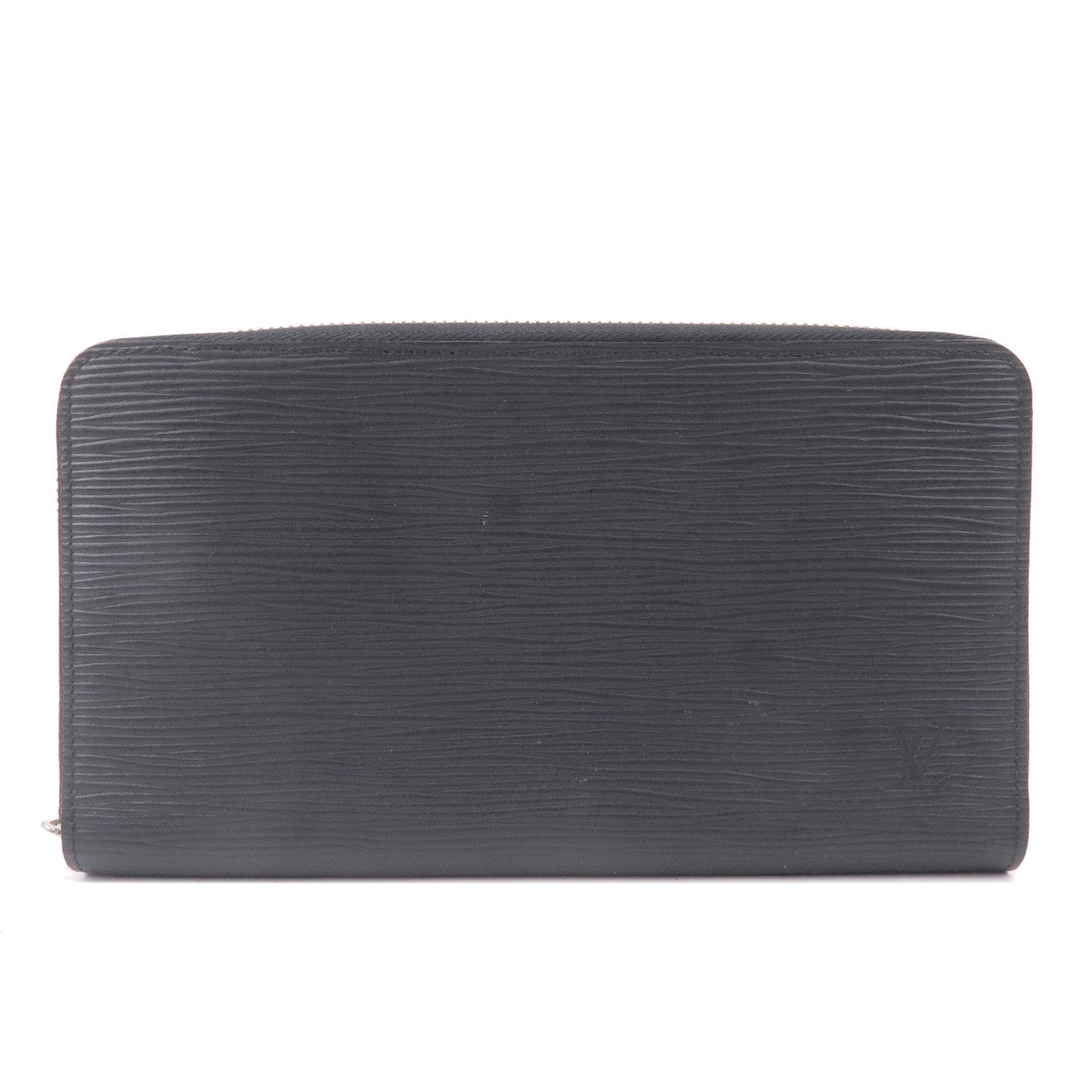 Louis Vuitton Epi Zippy Organizer Wallet Black Noir M63852