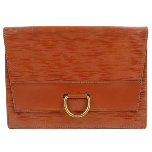 Louis Vuitton Epi Iena 28 Clutch Bag Kenya Brown 881VI