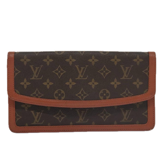 Louis Vuitton Pochette Dame Canvas Clutch Bag