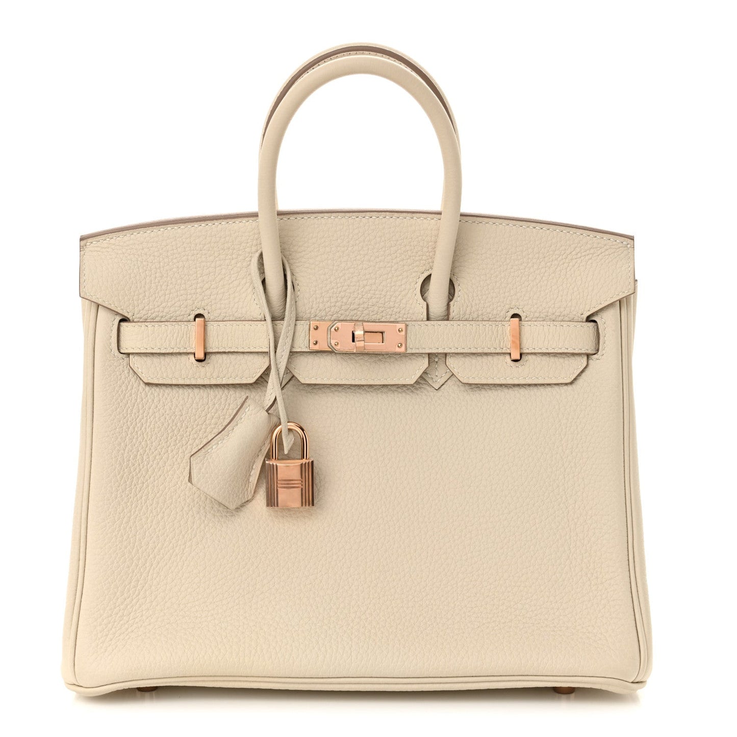 Hermes Togo Birkin 25 Craie