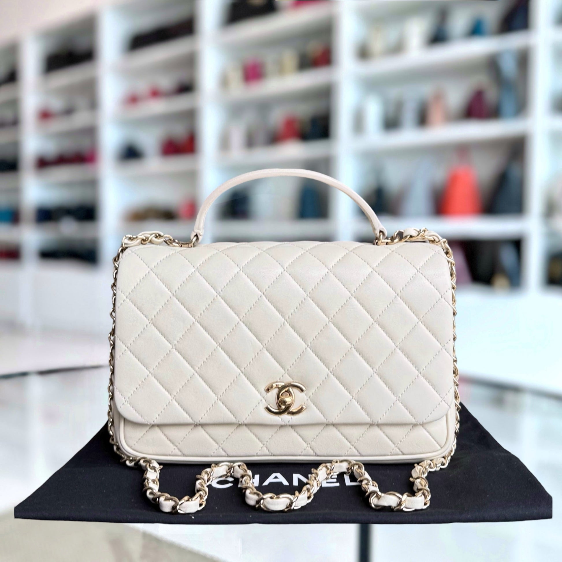 Chanel Medium Shoulder Bag - EworeBags