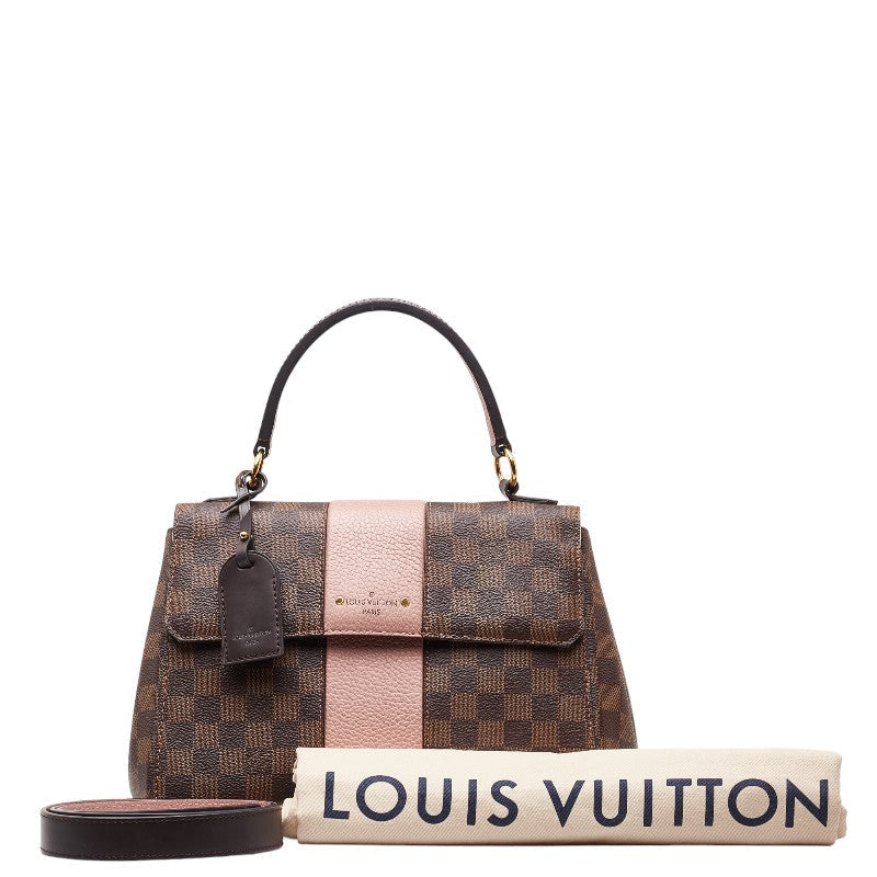 Louis Vuitton Bond Street Handbag 2WAY N64417 Brown Magnolia Pink PVC Leather  Louis Vuitton