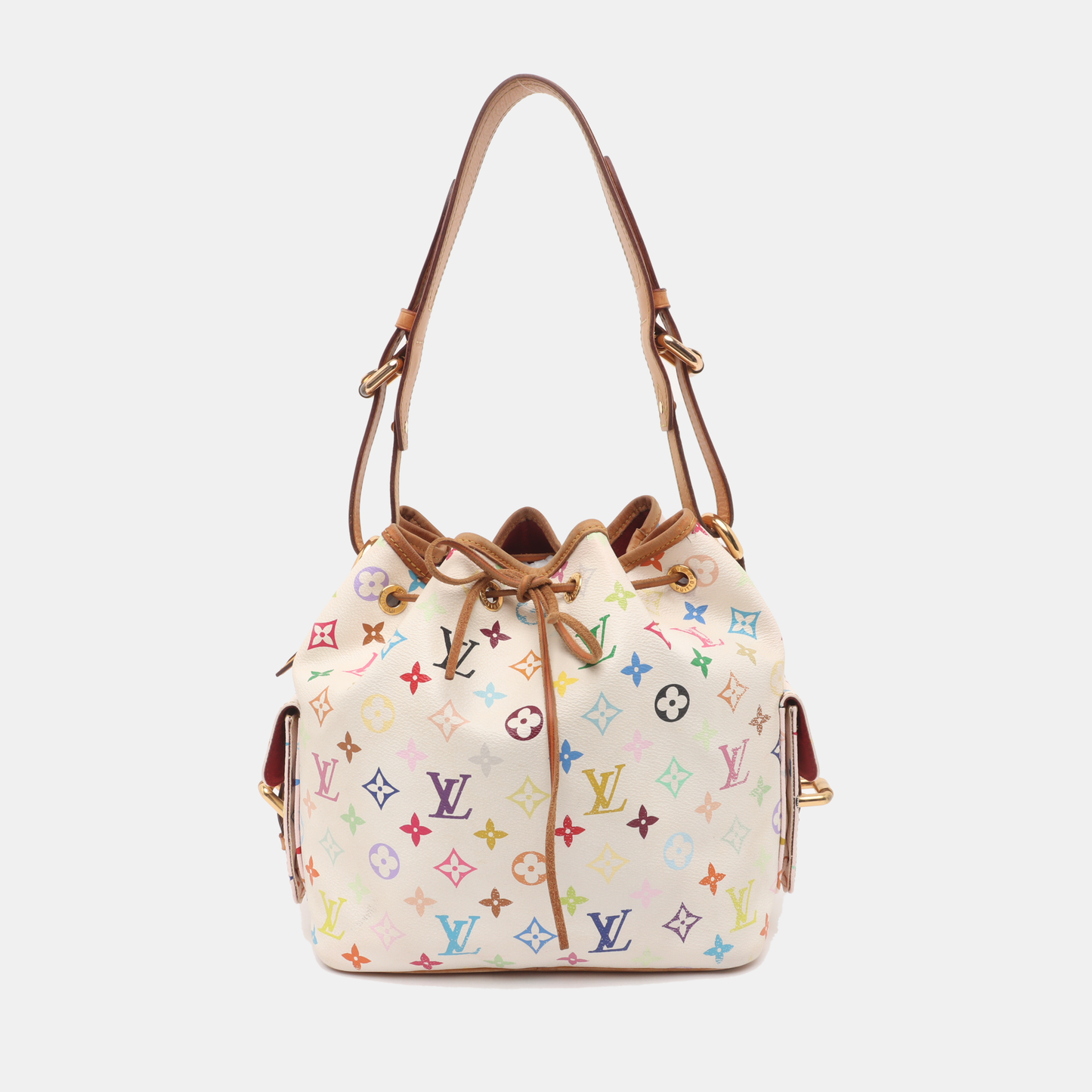 Louis Vuitton x Takashi Murakami Néonoé Medium White Multicolor