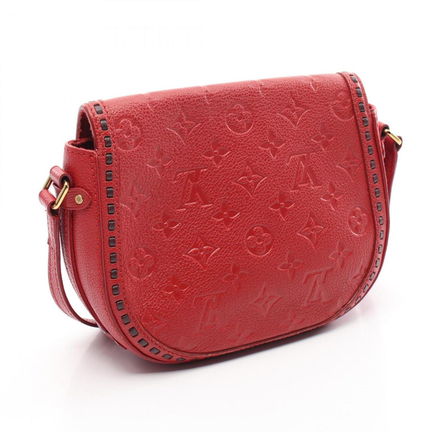 Louis Vuitton Cerise  Color Leather Shoulder Bag