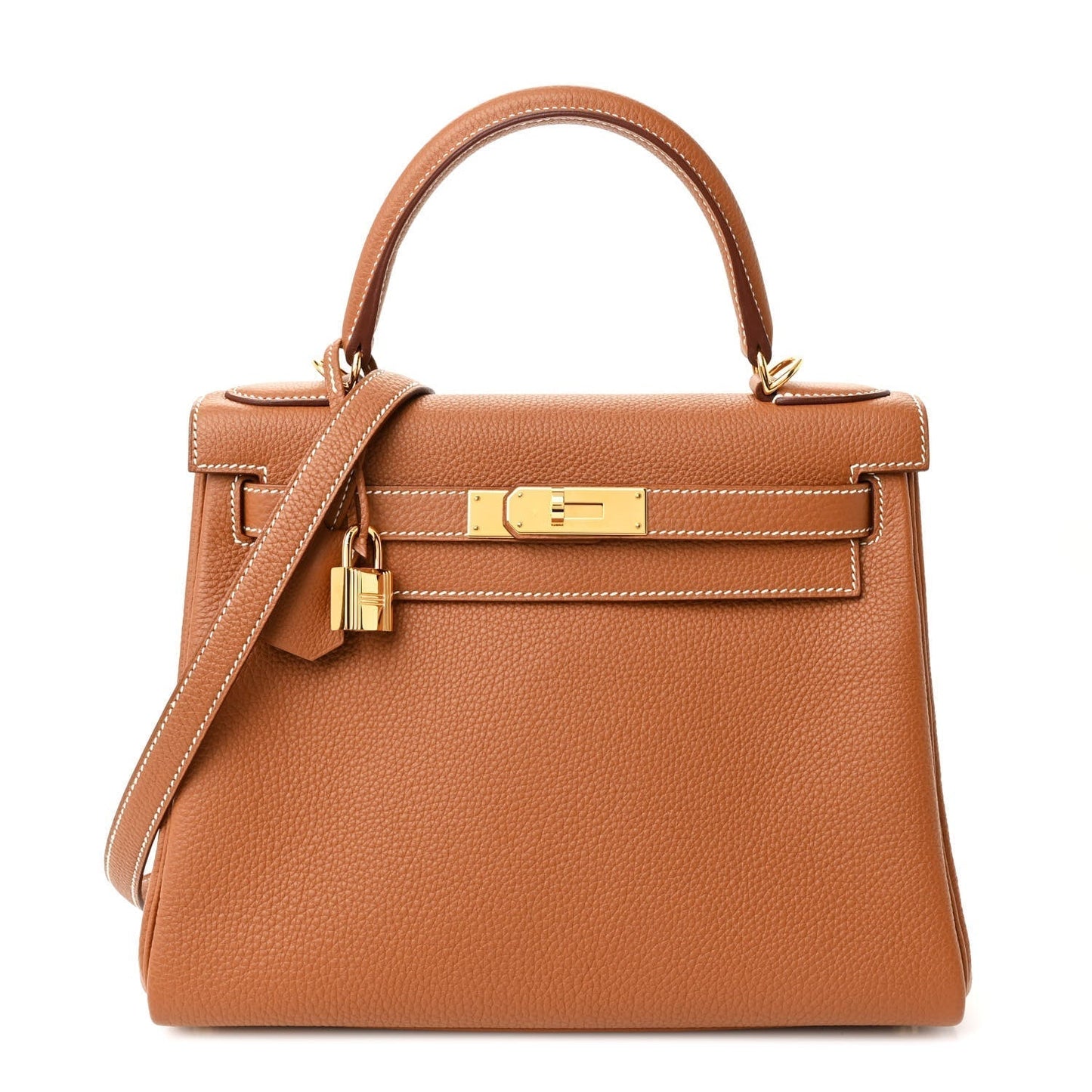 Hermes Togo Kelly Retourne 28 Gold
