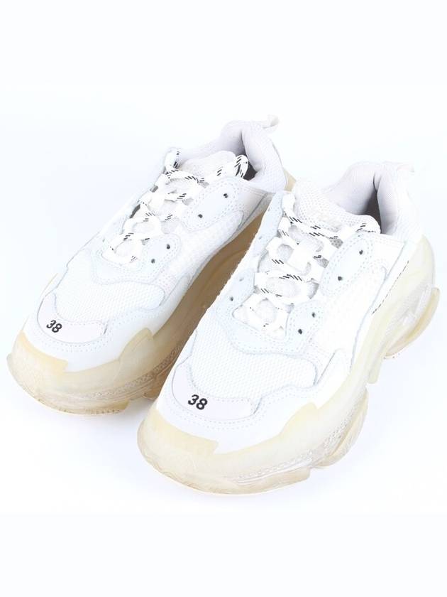 Luxury Balenciaga Trending 2026 Triple S clear sole sneakers 38 250