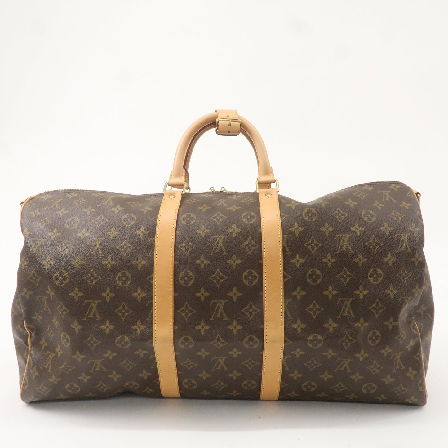 Louis Vuitton Monogram Keep All Bandouliere 55 Boston Bag M41414