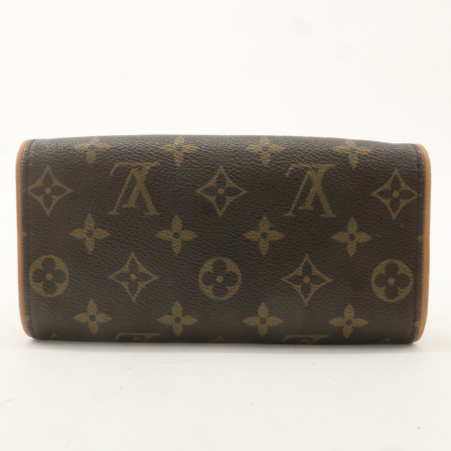 Louis Vuitton Monogram Pochette Twin PM 2Way Bag Brown M51854