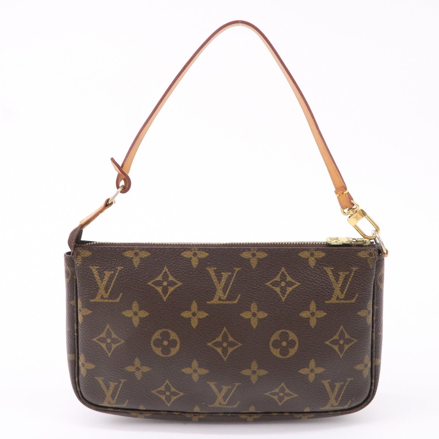 Louis Vuitton Monogram Pochette Accessoir Hand Bag Brown M51980