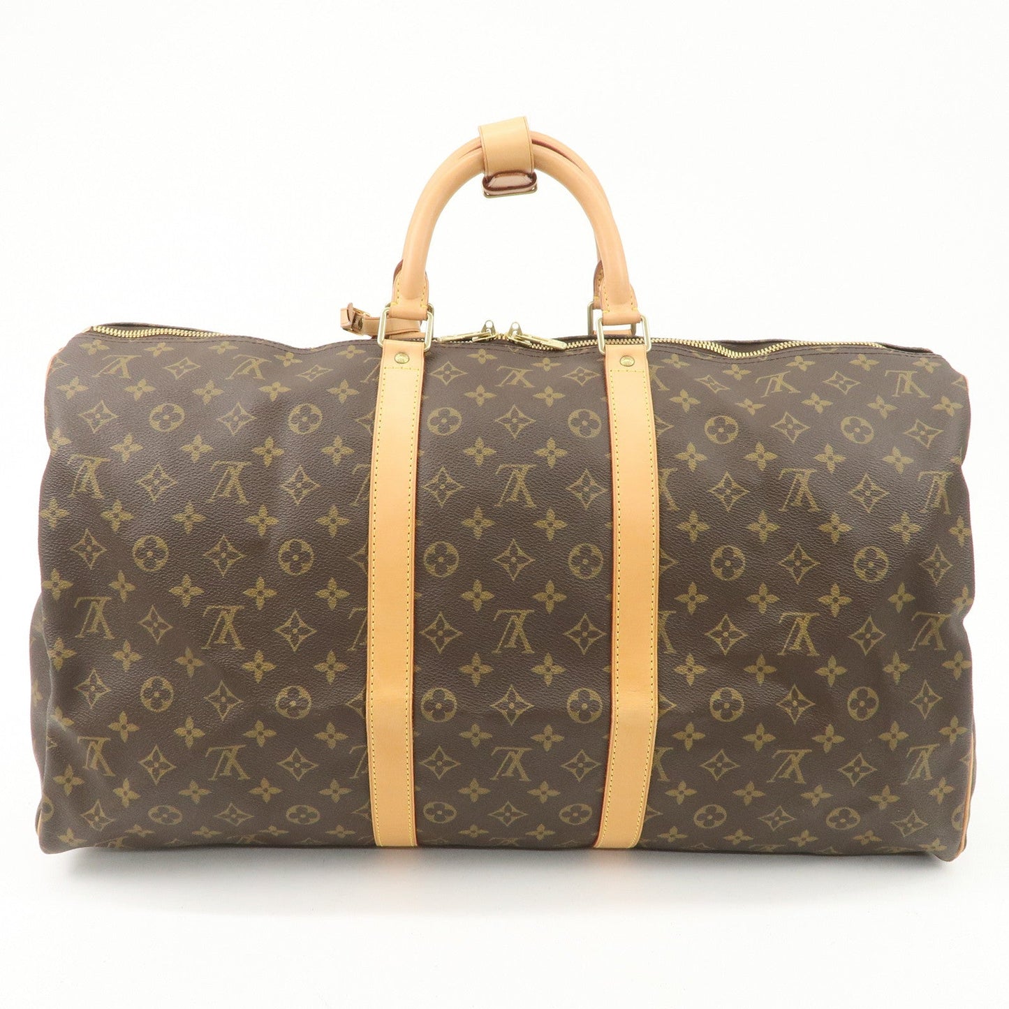 Louis Vuitton Monogram Keep All Bandouliere 55 Boston Bag M41414