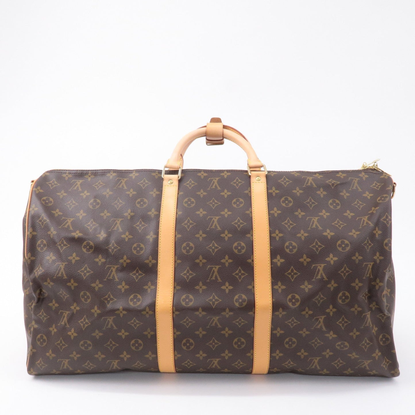 Louis Vuitton Monogram Keep All Bandouliere 60 Boston Bag M41412