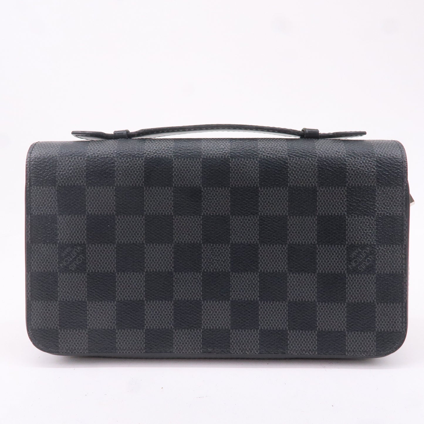 Louis Vuitton Damier Graphit Zippy Wallet XL Gray Black N4150