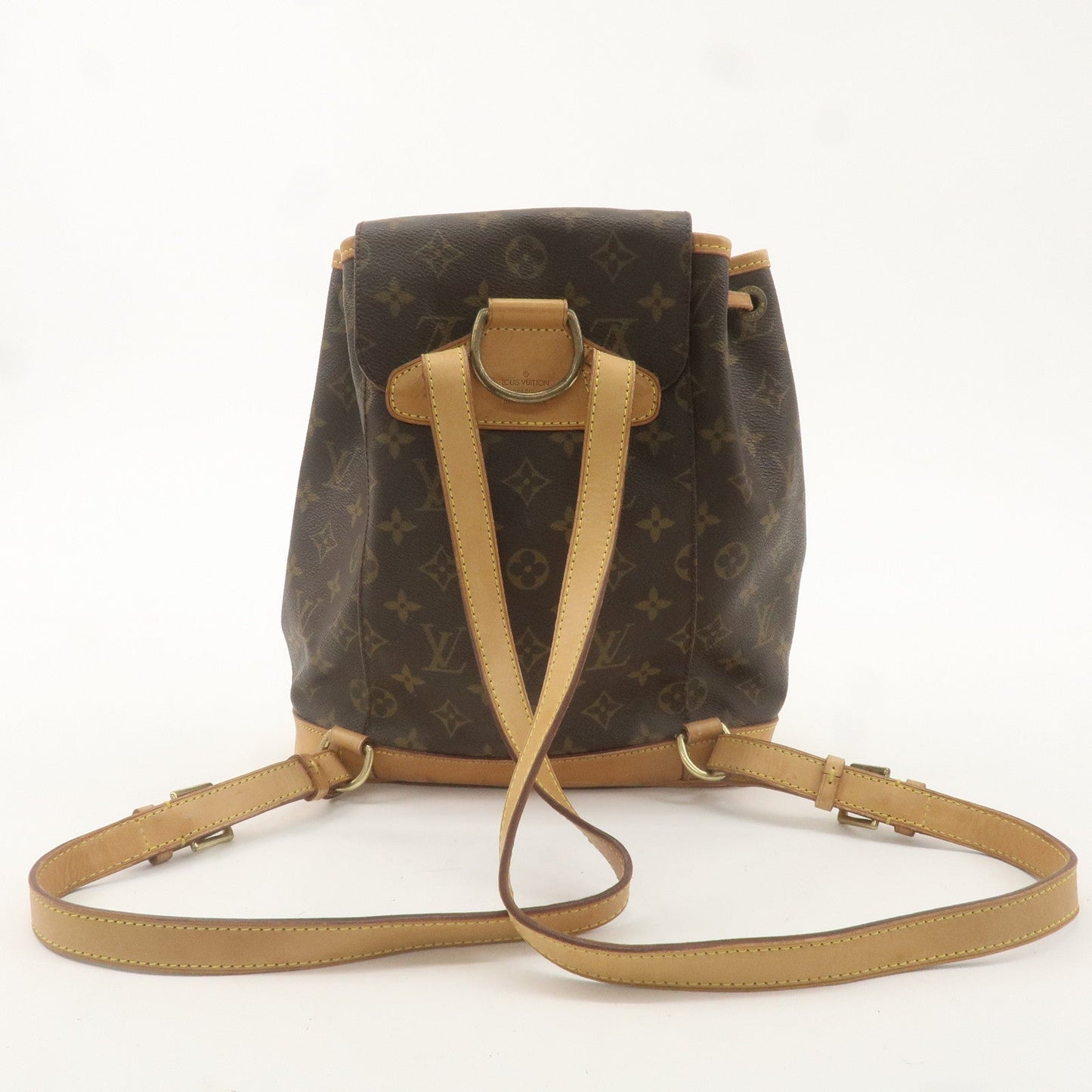 Louis Vuitton Monogram Montsouris MM Back Pack Bag M51136