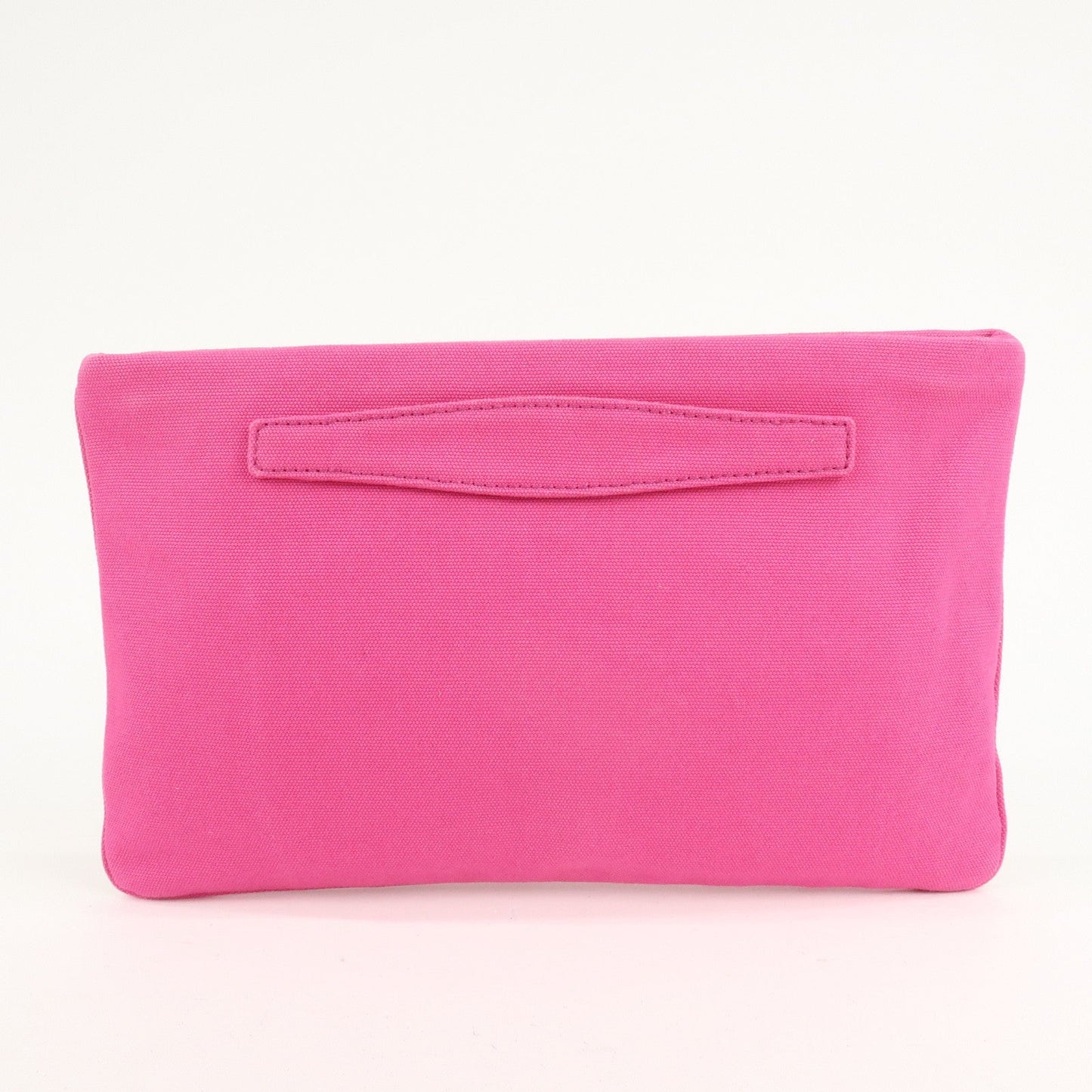 PRADA Canvas Bijoux Studded Clutch Bag Pink BP521O
