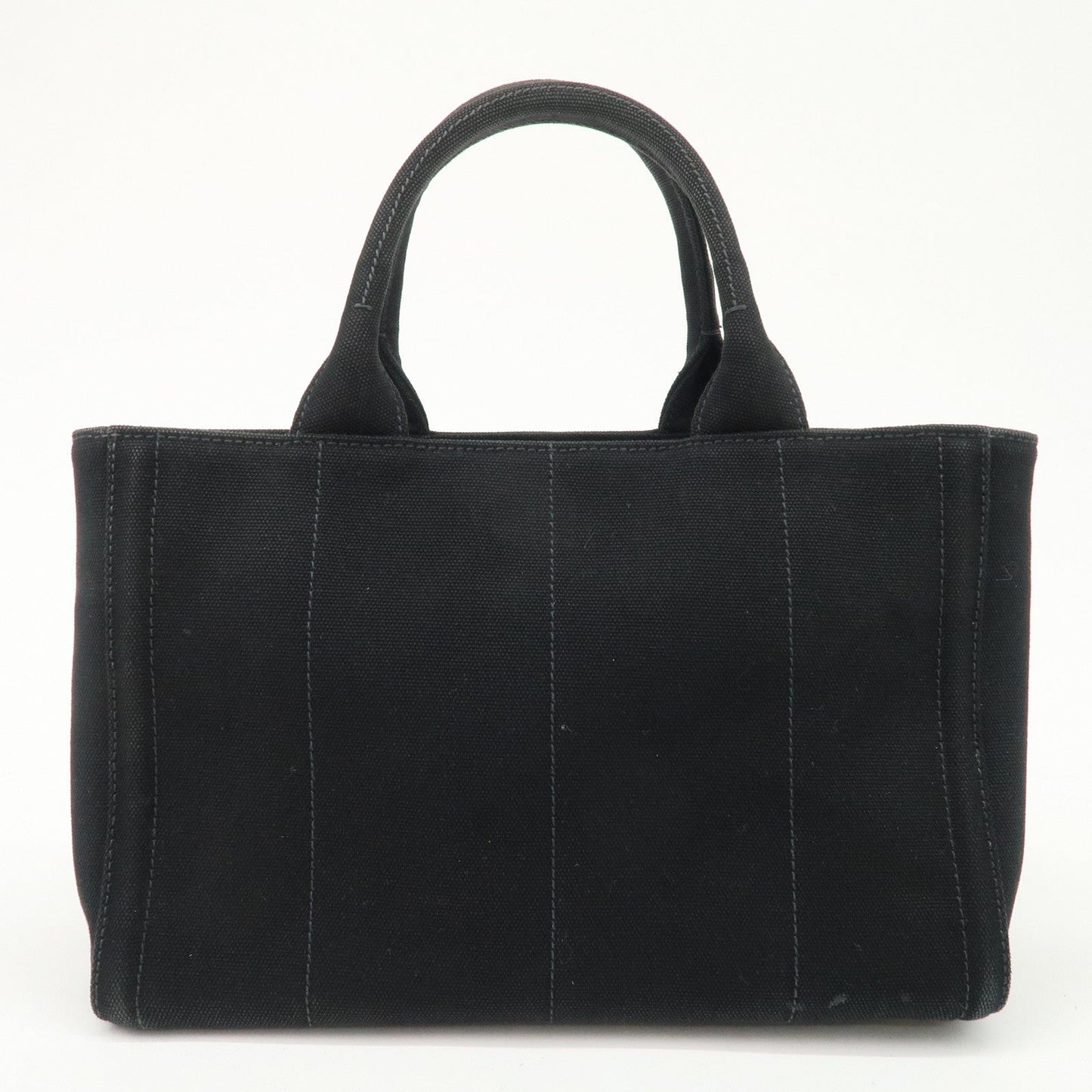 PRADA Logo Canapa Canvas Bijiou Studs 2Way Hand Shoulder Bag