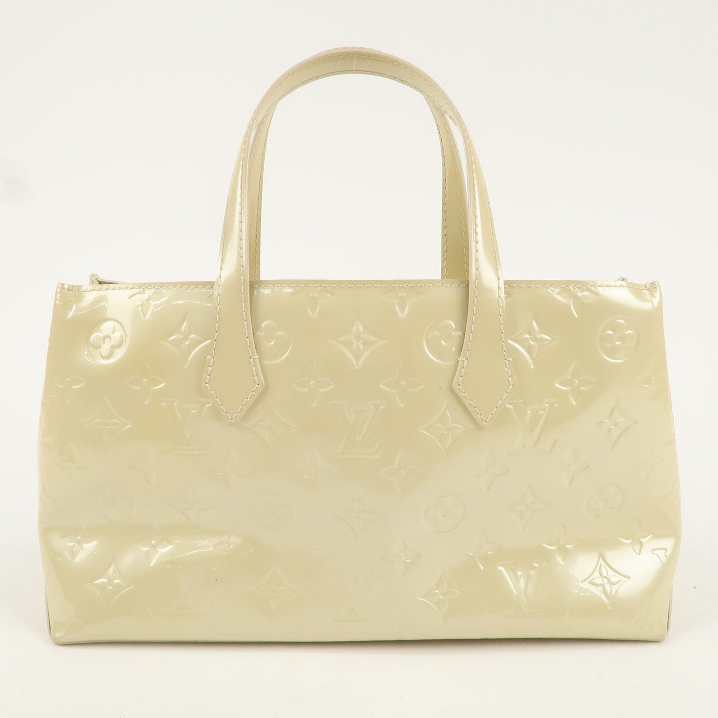 Louis Vuitton Monogram Vernis Wilshire PM Hand Bag M91452