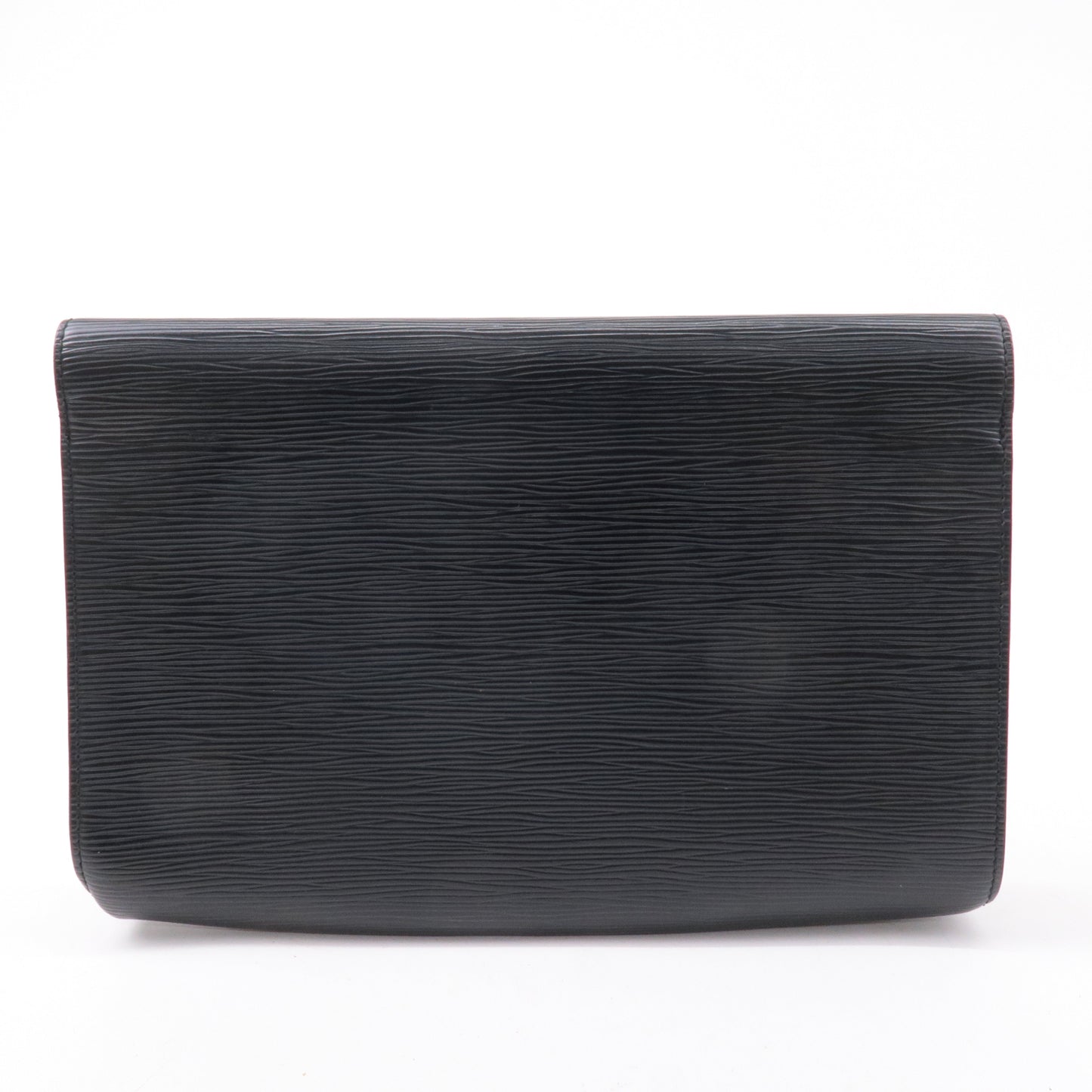 Louis Vuitton Epi Leather Chaillot Clutch Bag Black Noir M52542