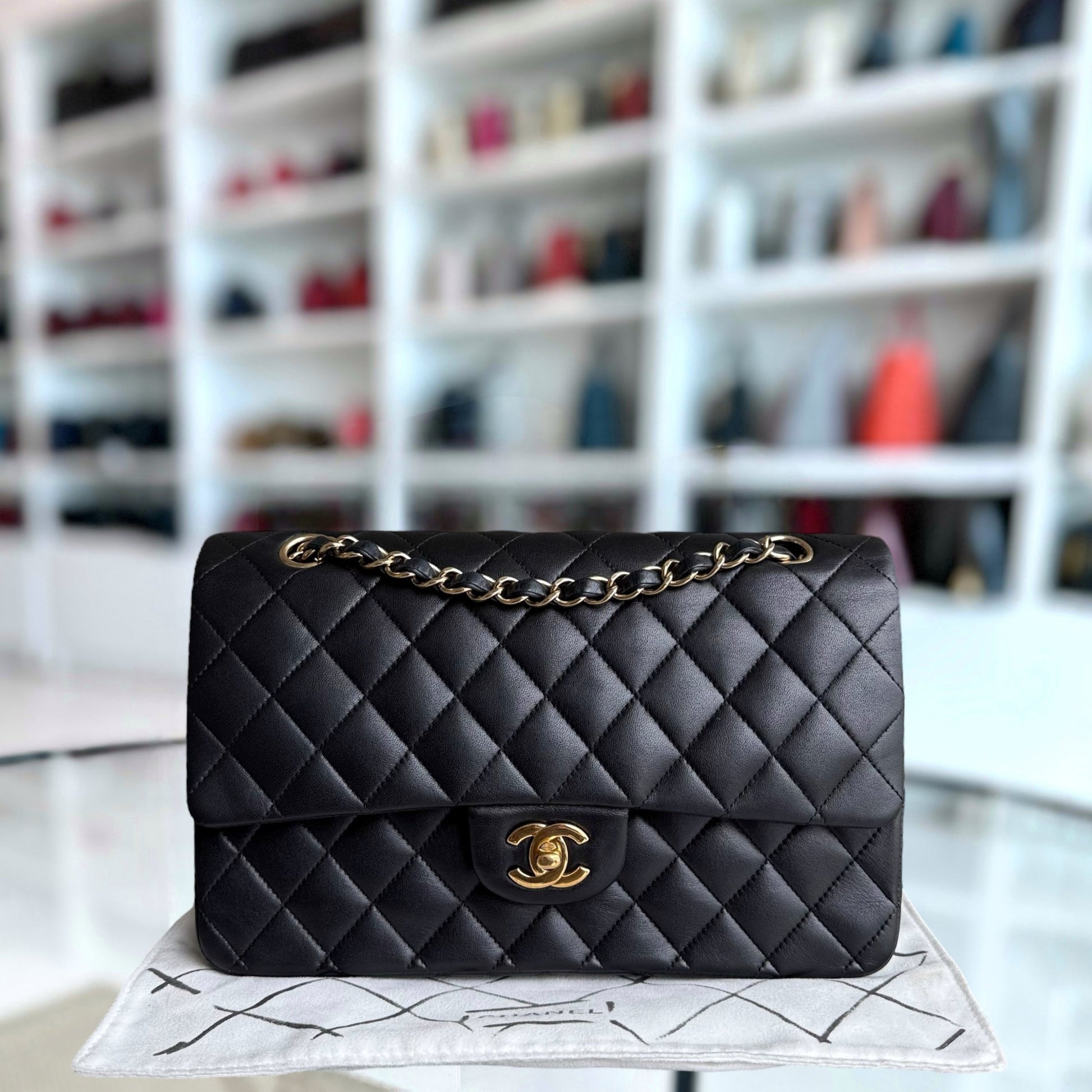 Chanel Classic Flap Medium Shoulder Bag - EworeBags