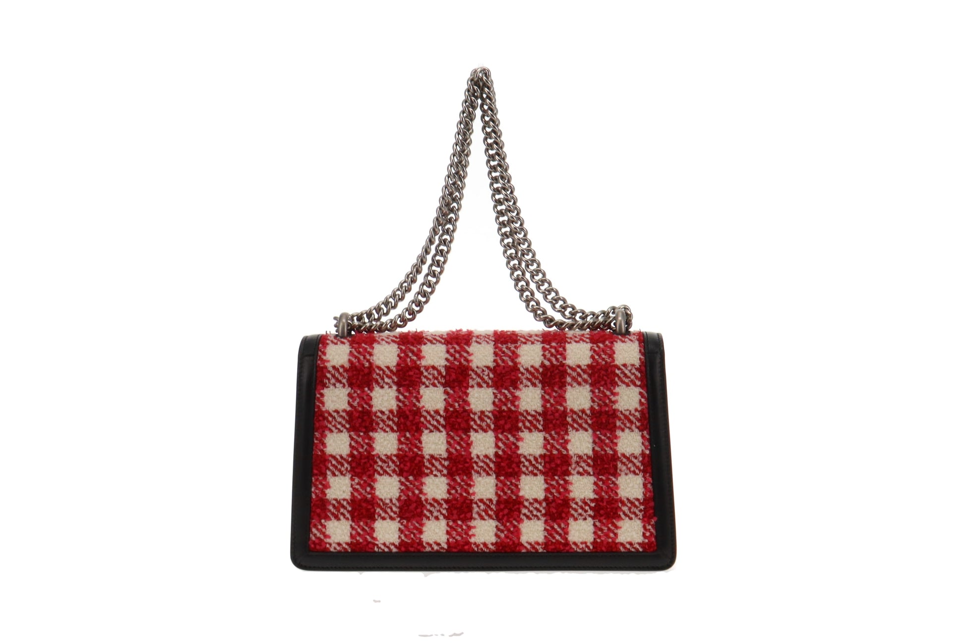 Gucci Dionysus Red Leather Chain Crossbody