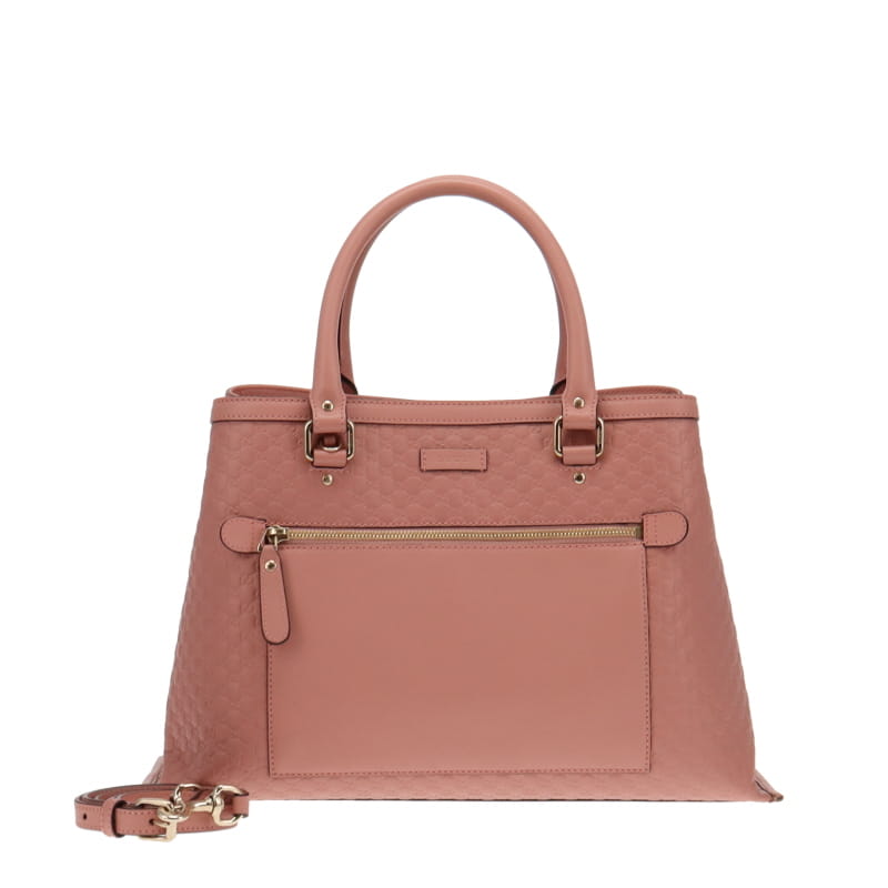 Gucci Guccissima Pink Leather Tote Style 2