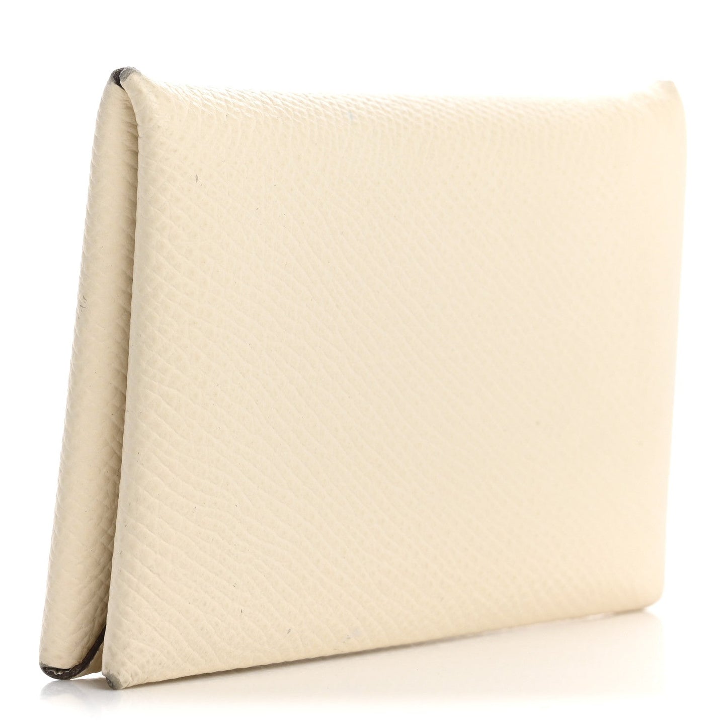 Hermes Epsom Calvi Card Case  Nata
