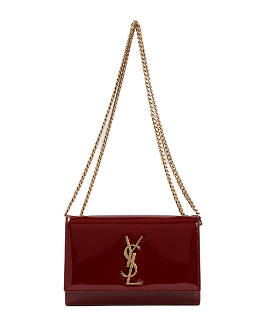 Luxury Saint Laurent Trending 2025 Women's Small Kate Bag in Redgrenat | 469390B870W