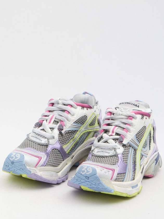 Luxury Balenciaga Trending 2026 Runner mesh panel low-top sneakers