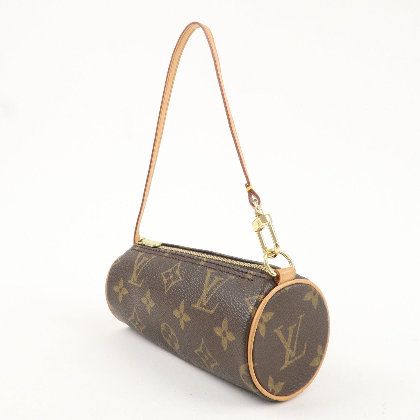 Louis Vuitton Monogram Mini Pouch For Papillon Bag Brown