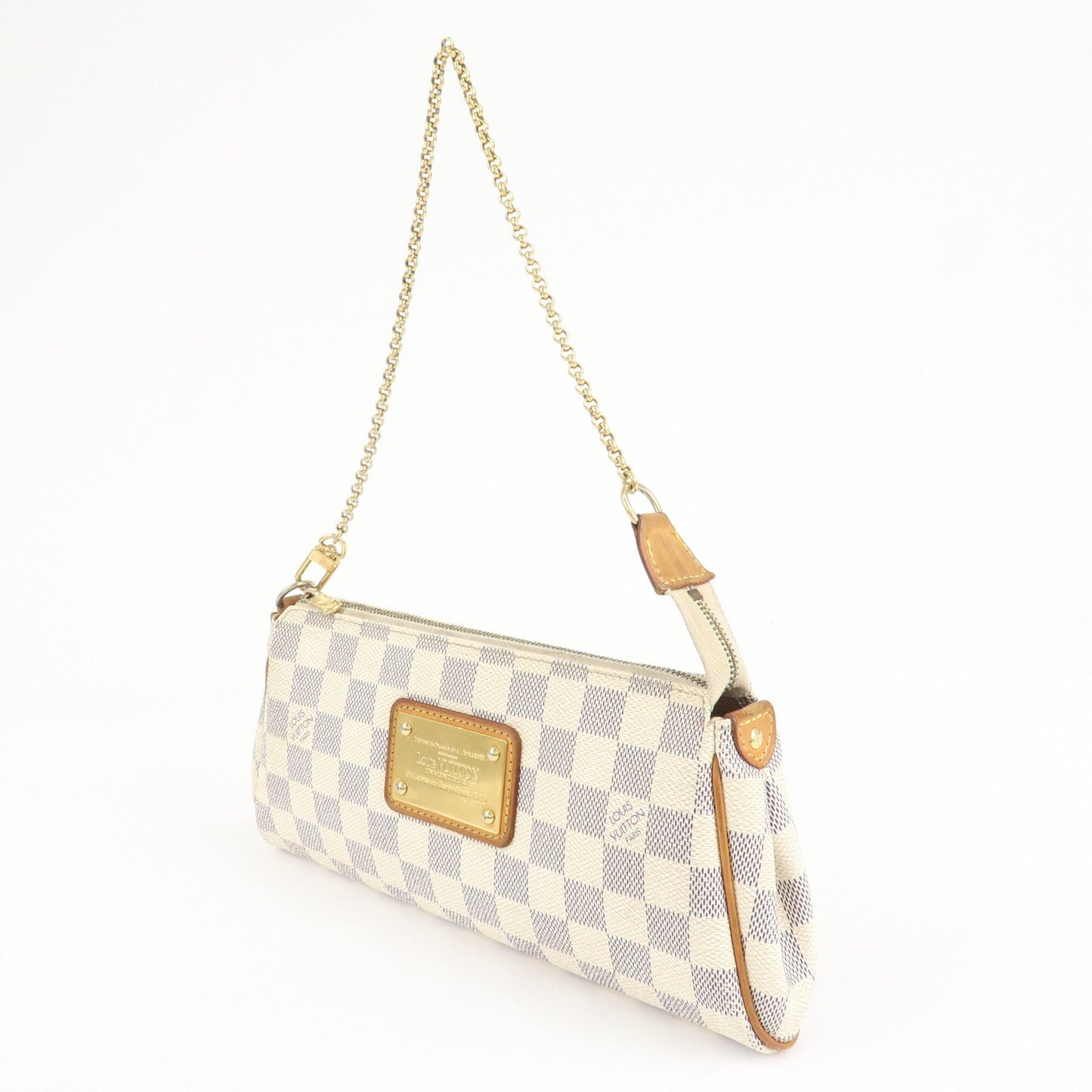 Louis Vuitton Damier Azur Eva 2 Way Pouch Shoulder Bag N55214