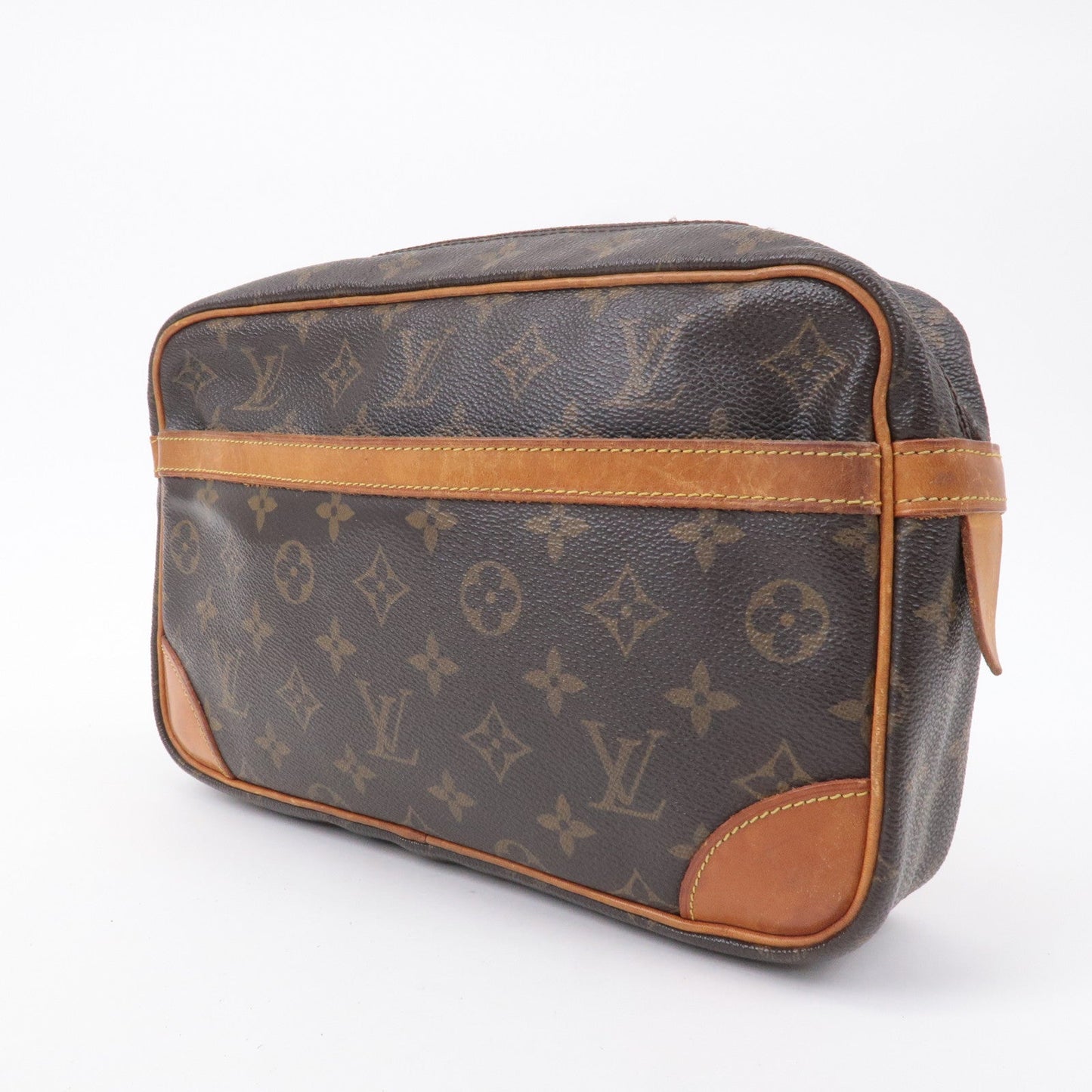 Louis Vuitton Monogram Compiegne 28 Pouch Clutch Bag M51845