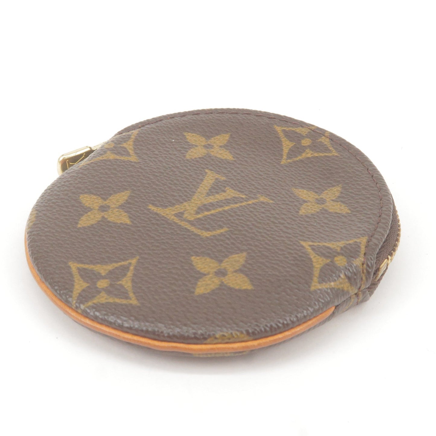Louis Vuitton Monogram Porte Monnaie Rond Coin Case M61926