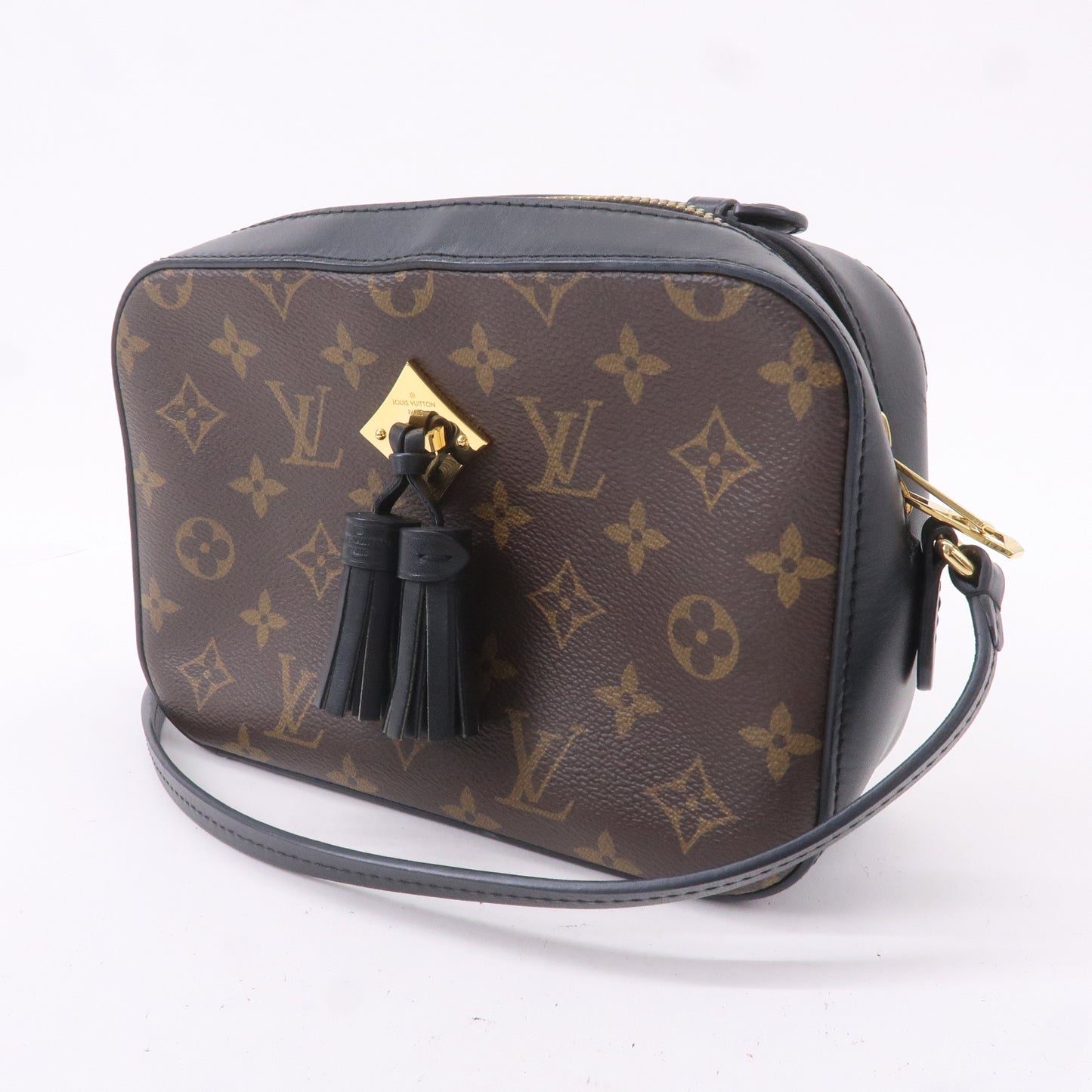 Louis Vuitton Monogram Saintonge Shoulder Bag Brown M43555