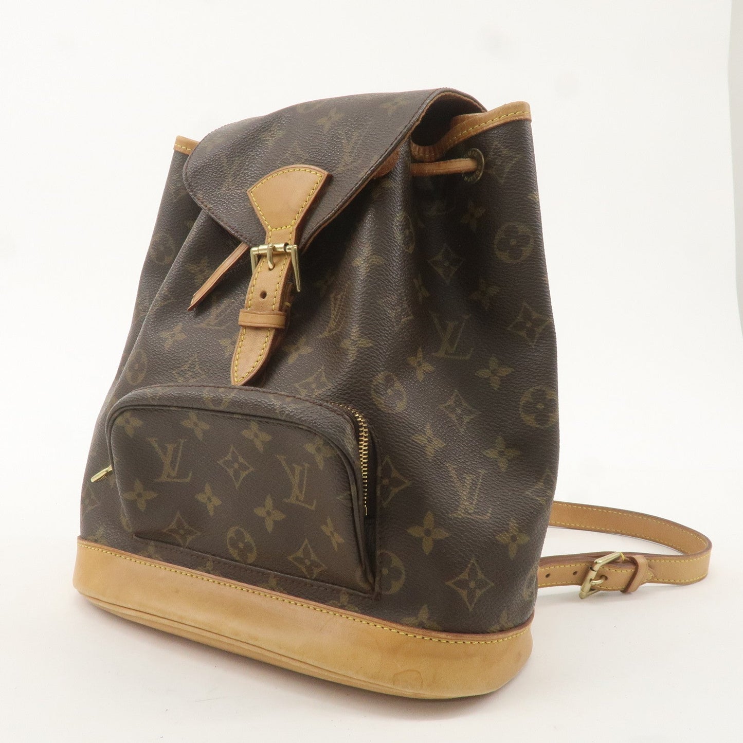Louis Vuitton Monogram Montsouris MM Back Pack Bag M51136