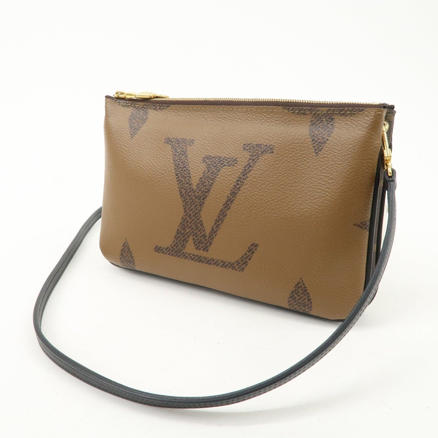Louis Vuitton Giant Reverse Pochette Double Zip Shoulder Bag