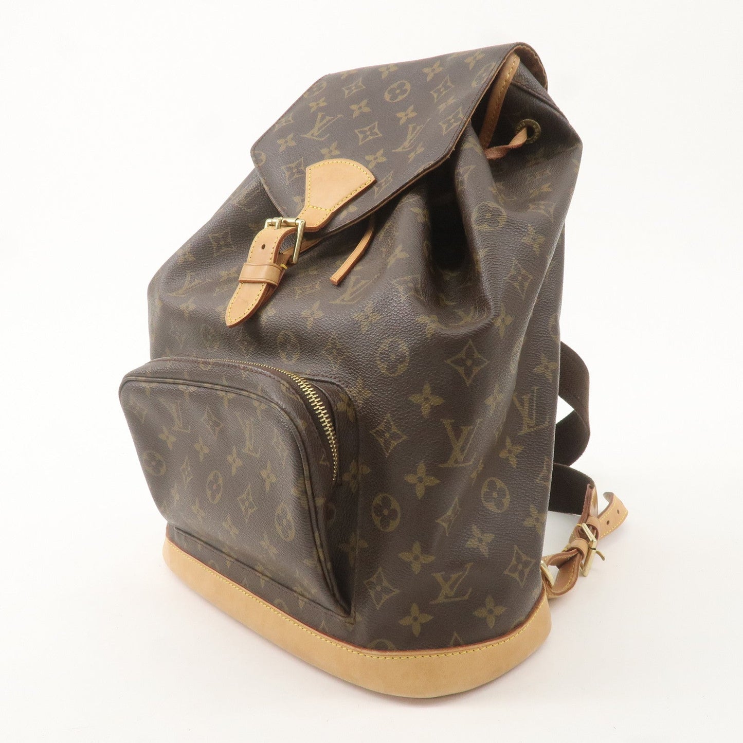 Louis Vuitton Monogram Montsouris GM Back Pack Brown M51135