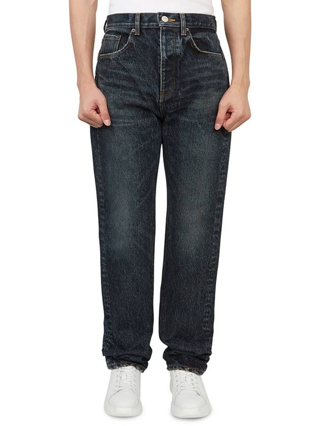 Luxury Balenciaga Trending 2026 Men's Relaxed Jeans Navy